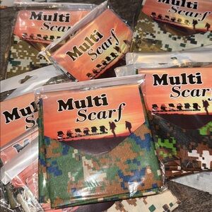 Camouflage Multi Scarf‎ price each new